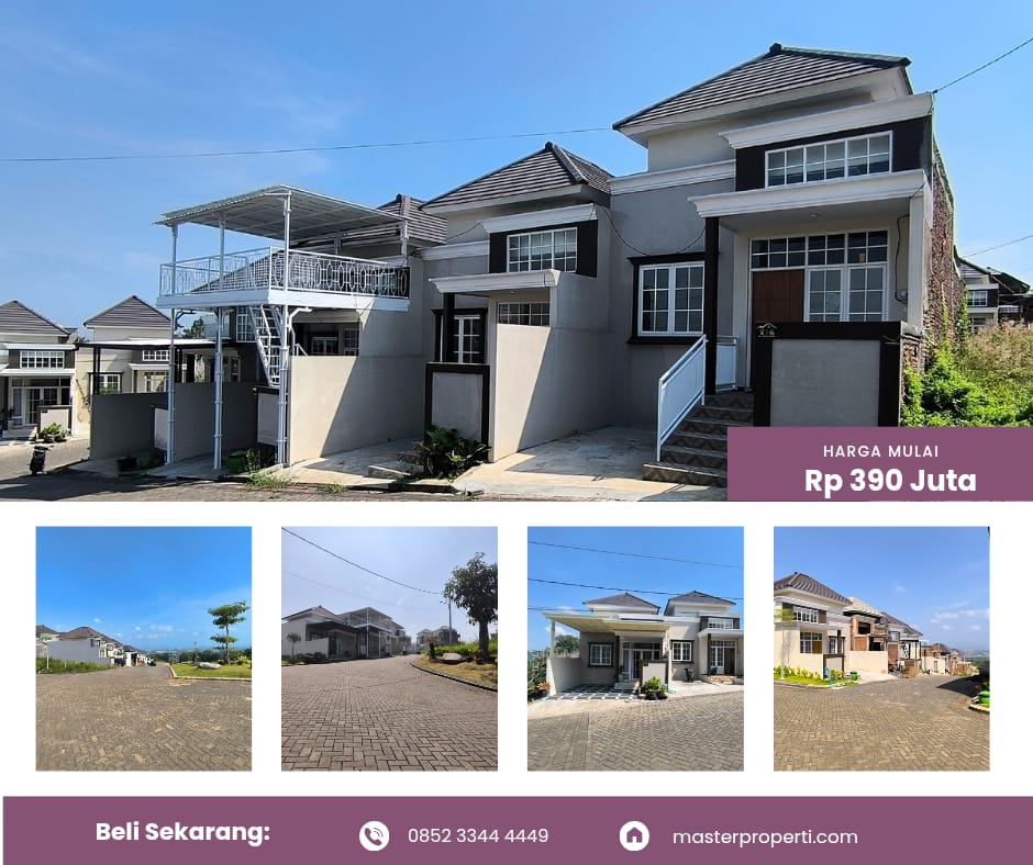 Vila Puncak Anisa Malang: Impian Rumah Idaman dengan Pemandangan Kota yang Memukau